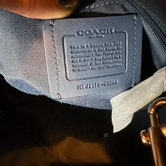 Coach NWT Kleo Carryall in Denim Blue– Style C5689 - Picture 9 of 10